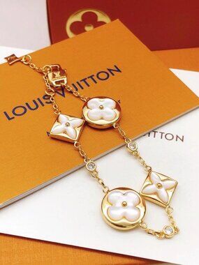 Louis Vuitton White Bracelet